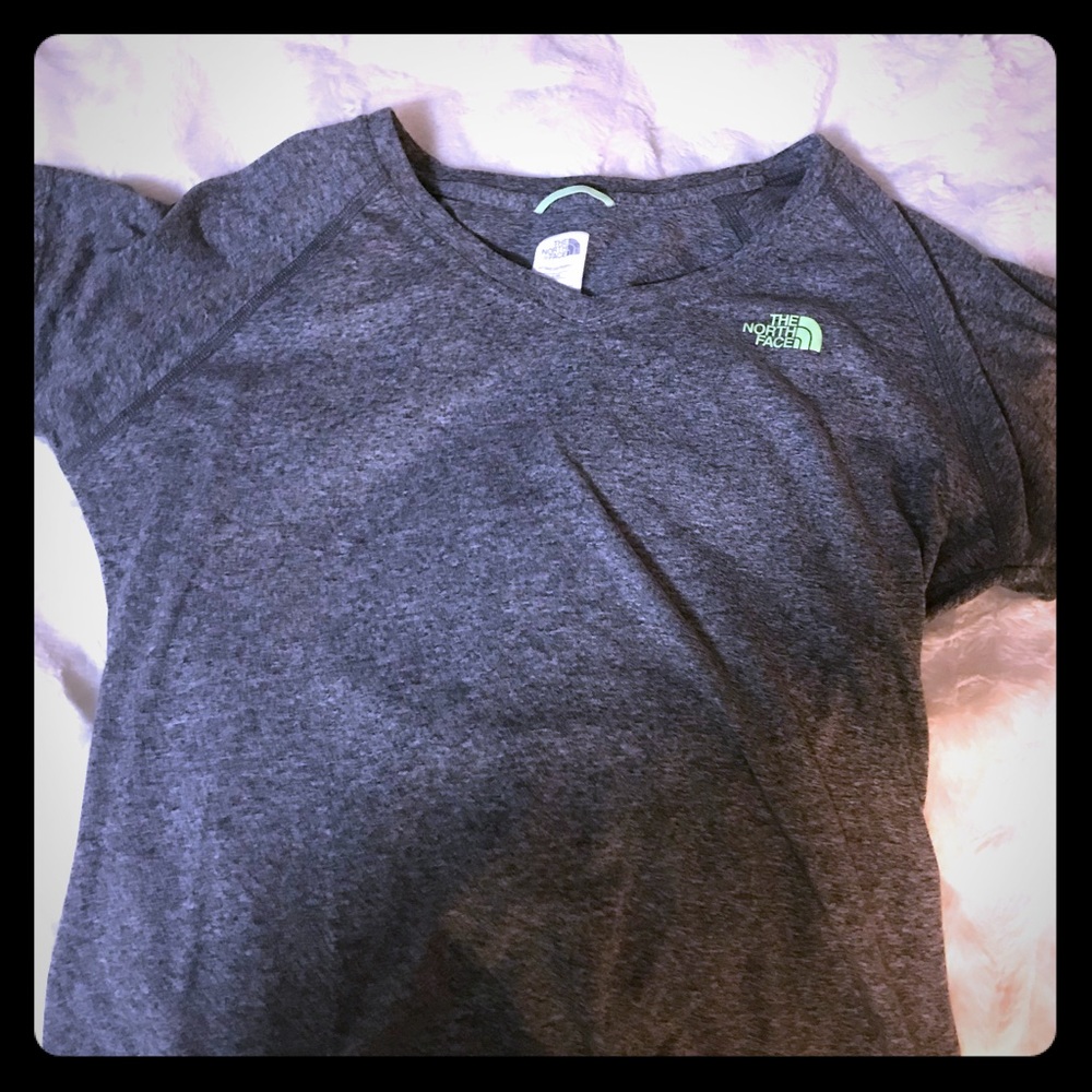 north face athletic tee